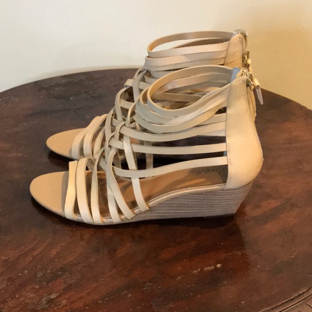 hinge Neta Wedge Sandals Size 9.5 Nordstrom